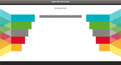 Desktop Screenshot of karaluch.pl